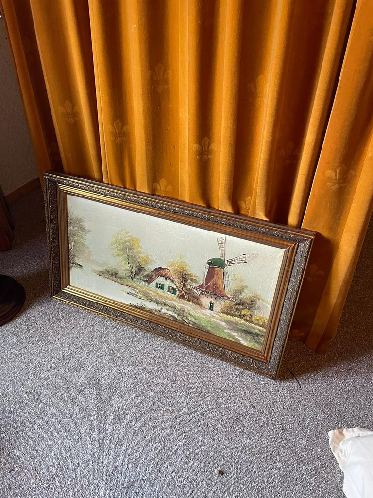 Schilderij uit de beginjaren 60, Ophalen of Verzenden