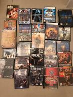 Grote collectie PC games: Call of Duty, Battlefield, etc., Spelcomputers en Games, Games | Pc, Ophalen, Gebruikt, Overige genres