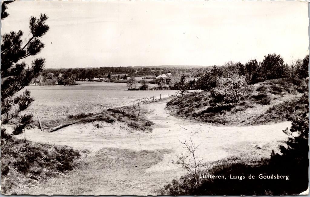 Lunteren - Langs de Goudsberg (1962), Verzenden, 1960 tot 1980, Gelopen, Gelderland