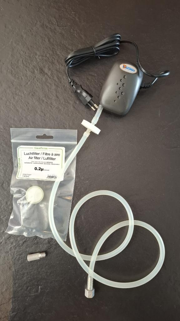 Beluchtingspompje voor wort voor bierbrouwen, Hobby en Vrije tijd, Overige Hobby en Vrije tijd, Ophalen of Verzenden, Zo goed als nieuw