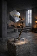 Vintage brutalist klok david marshall, Ophalen