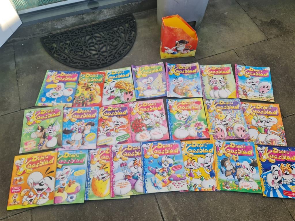 Diddl kaasblad, Verzamelen, Diddl, Ophalen of Verzenden, Zo goed als nieuw, Papier, Kaart of Schrift