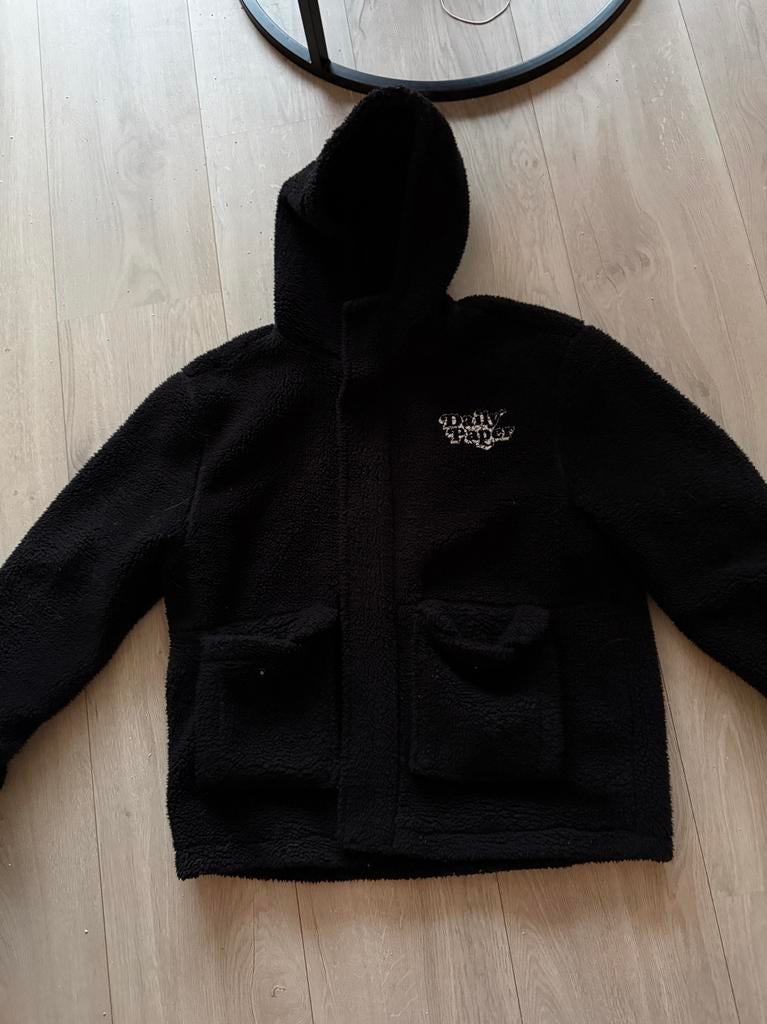 Daily Paper jas, zwart, beer stof, maat S, Kleding | Dames, Jassen | Winter, Ophalen, Gedragen, Maat 36 (S), Zwart