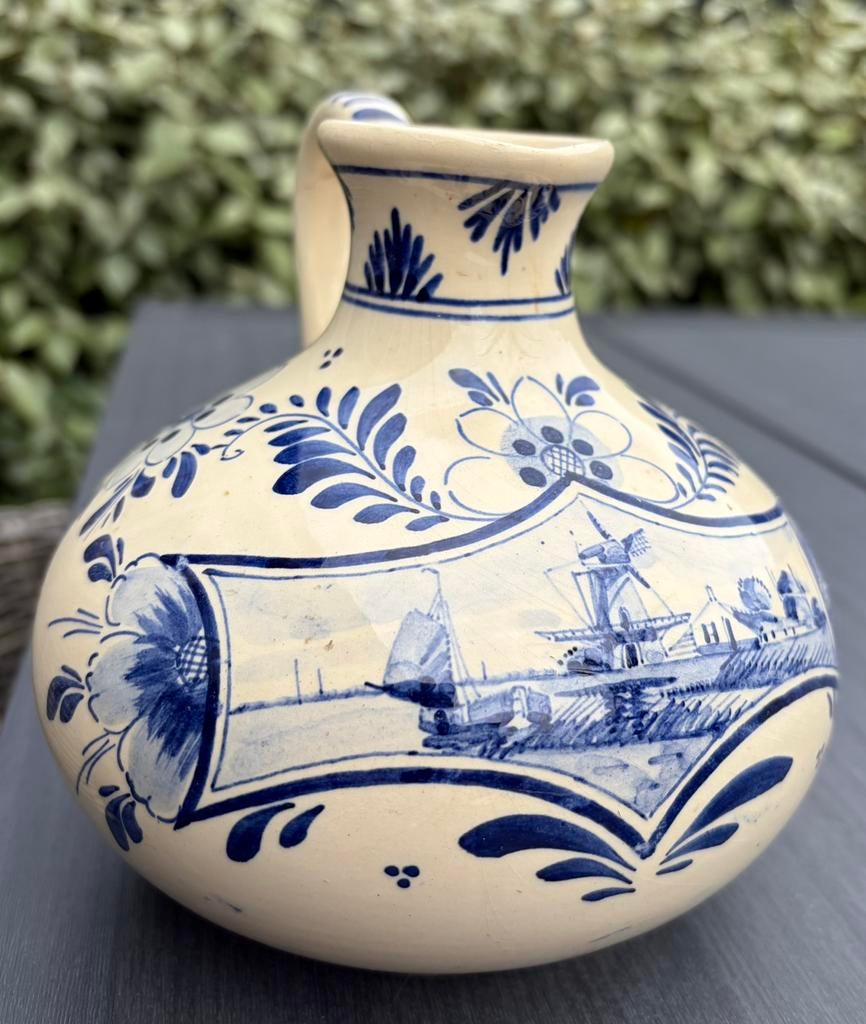 Vrij oude Erven Lucas Bols Delftsblauw kan, Ophalen of Verzenden