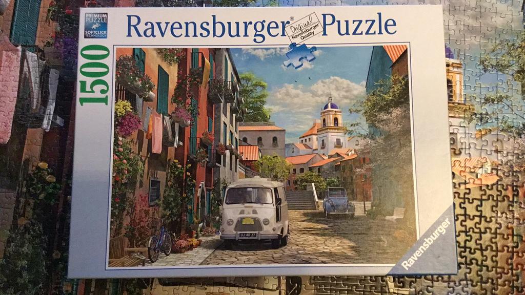 Ravensburger puzzel,1500st,netjes en compleet, Ophalen, 500 t/m 1500 stukjes, Zo goed als nieuw