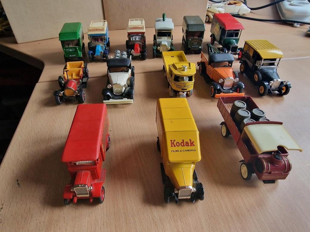 Corgi  Matchbox 14x only Yesteryear, Ophalen of Verzenden, Zo goed als nieuw, Auto, Matchbox