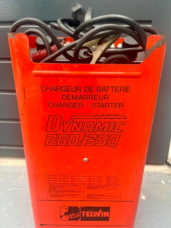 Telwin Dynamic 350 acculader en starthulp., Auto diversen, Jumpstarters, Gebruikt, Ophalen