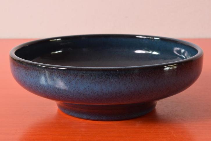 Retro vintage fat lava cactusbak / lage bloempot / schaal, Antiek en Kunst, Antiek | Keramiek en Aardewerk, Ophalen of Verzenden