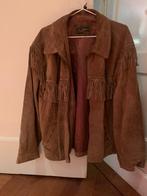 Suede jas, Ophalen of Verzenden, Zo goed als nieuw, Maat 46/48 (XL) of groter, Bruin
