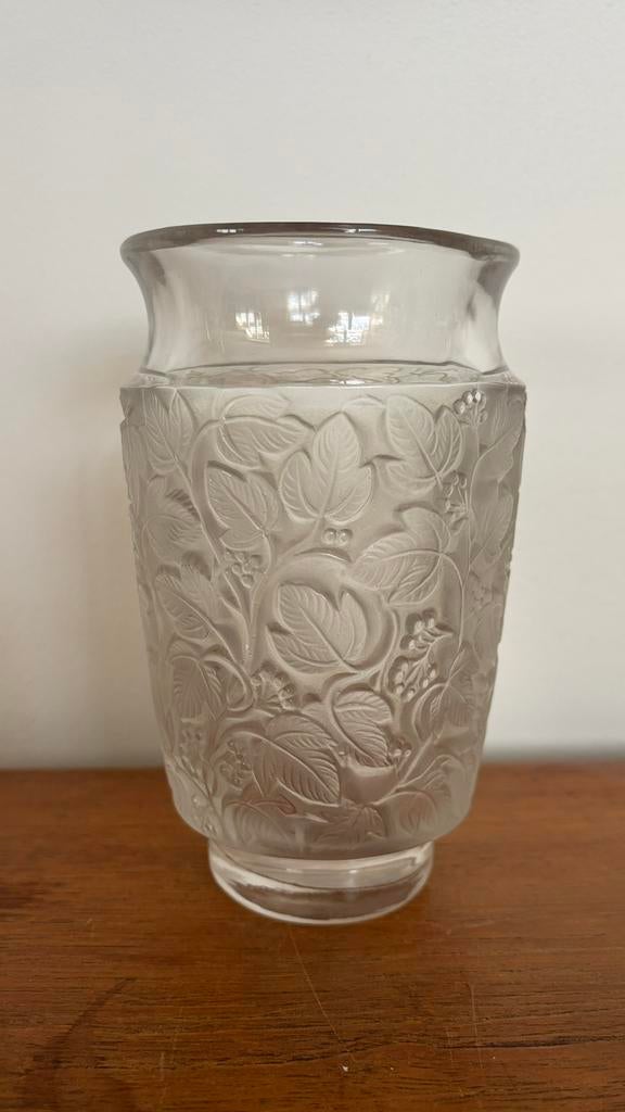 Rene Lalique deauville vaas, Antiek en Kunst, Ophalen of Verzenden