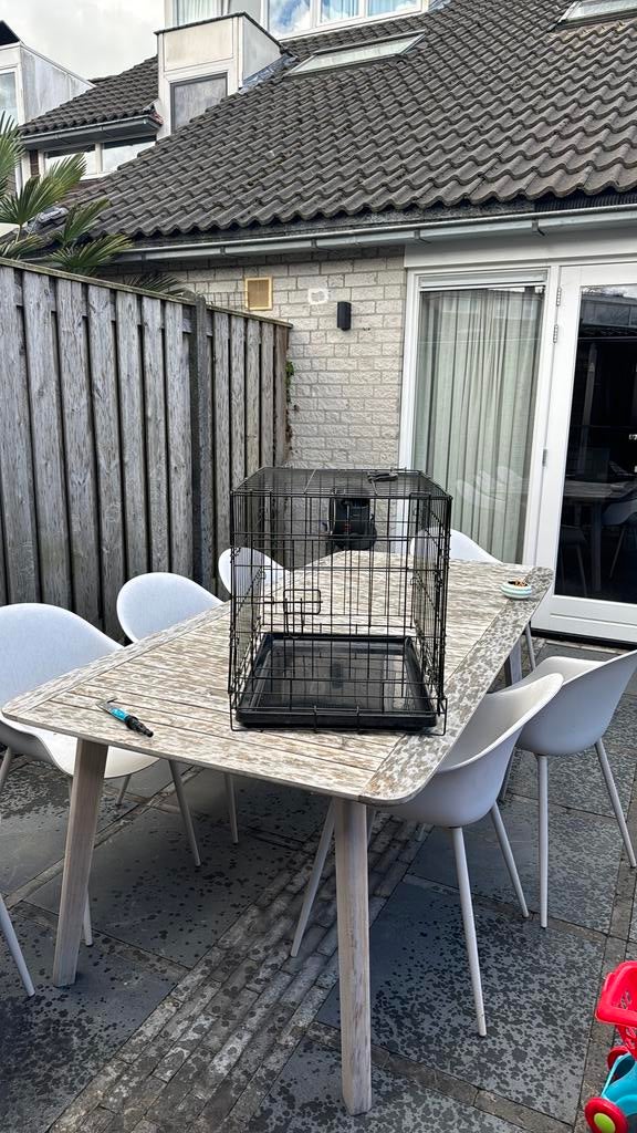 Honden bench 60x40x50, Dieren en Toebehoren, Ophalen, Zo goed als nieuw