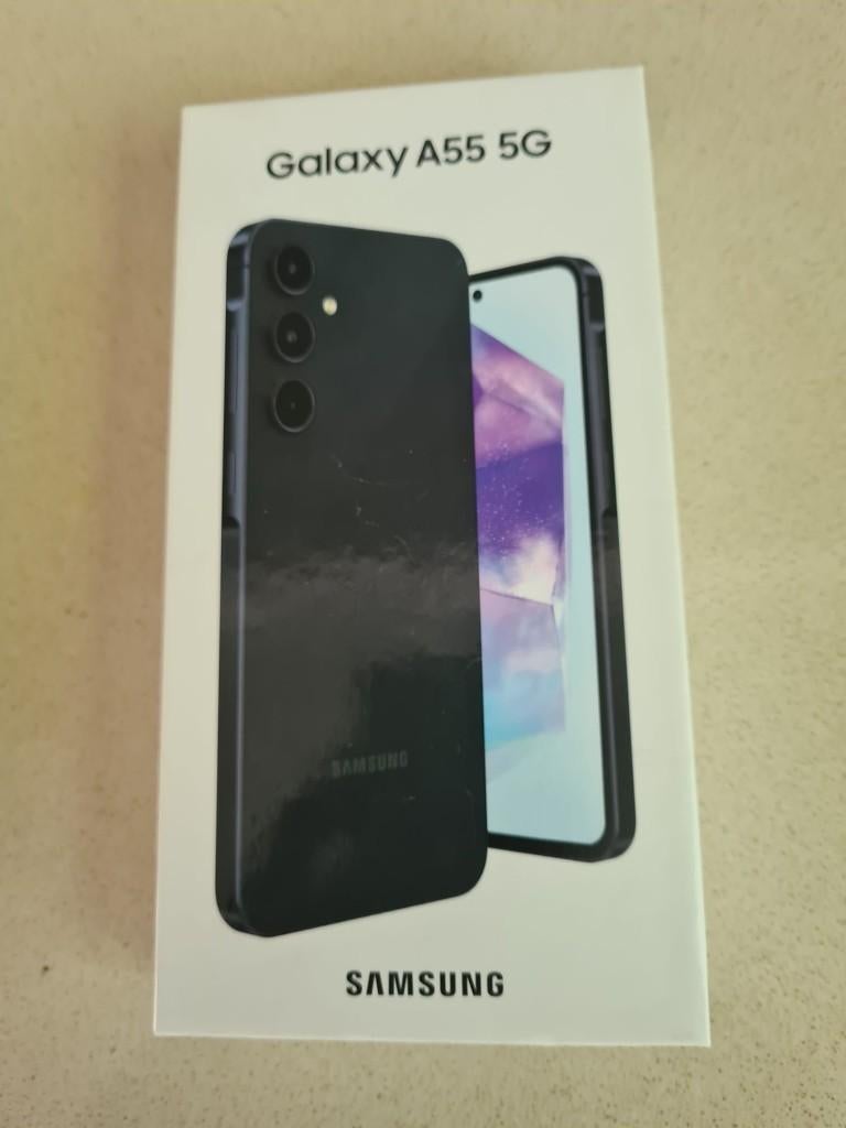 Samsung A55, Telecommunicatie, Mobiele telefoons | Samsung, Zwart, Nieuw, Ophalen of Verzenden, 128 GB