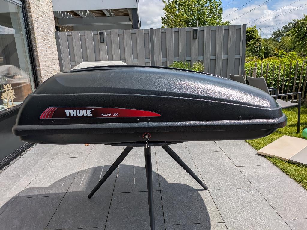 Thule dakkoffer te huur €30 pw, Auto diversen, Dakkoffers, Zo goed als nieuw, Ophalen