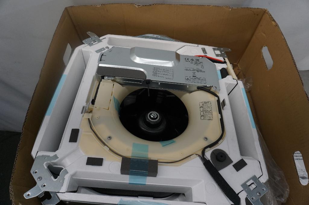 Toshiba airco airconditioner + plafond casette, Witgoed en Apparatuur, Airco's, Ophalen, 2 snelheden, 60 tot 100 m³, Plafondventilator