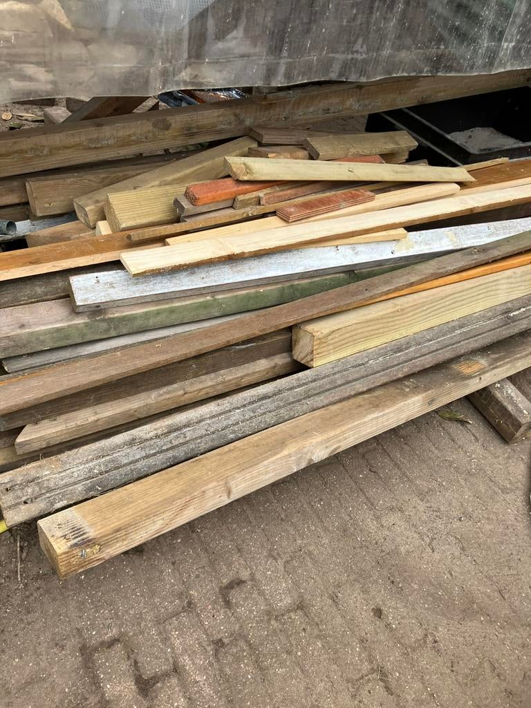 Resthout, Ophalen, Zo goed als nieuw, 50 mm of meer, Balk