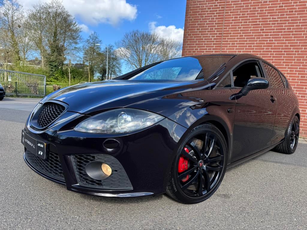 Seat Leon 2.0 TFSI CUPRA 350 PK/ Schaalstoel/ Miltek/ Navi !, Auto's, Seat, Voorwielaandrijving, Euro 5, Zwart, 1984 cc