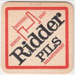 1 RIDDER MAASTRICHT BIERVILTJE, Verzamelen, Ophalen of Verzenden, Gebruikt, Viltje(s), Overige merken