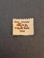 Contributiezegel ANMB 1946 Rotterdam Nederland, Ophalen of Verzenden