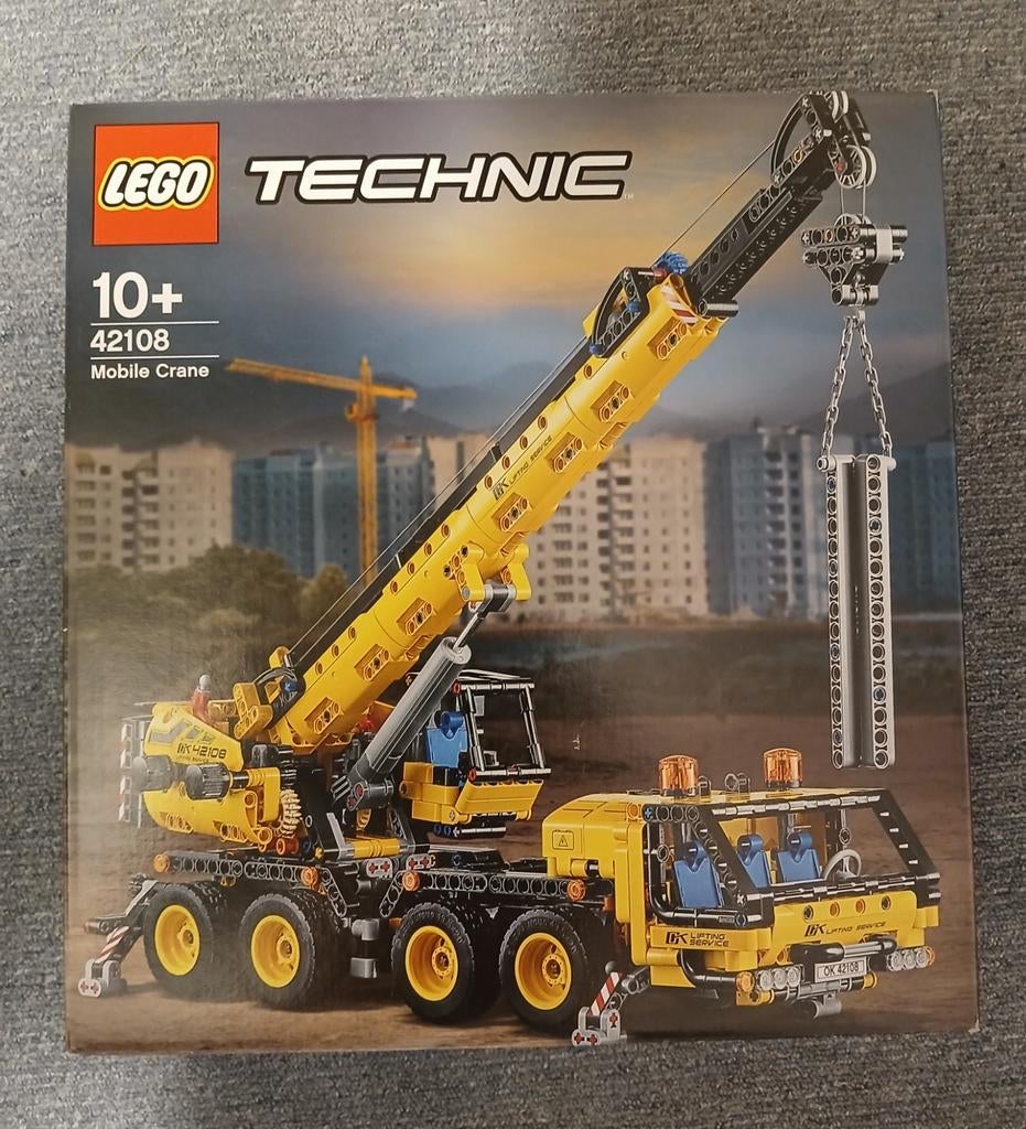 Lego 42108 Lego mobiele kraan, Ophalen of Verzenden, Nieuw
