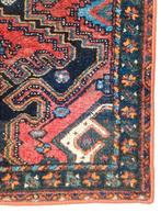 Handgeknoopt Perzisch wol Zanjan tapijt medallion 104x150cm, Gebruikt, 100 tot 150 cm, Perzisch, Vintage, Onbekend