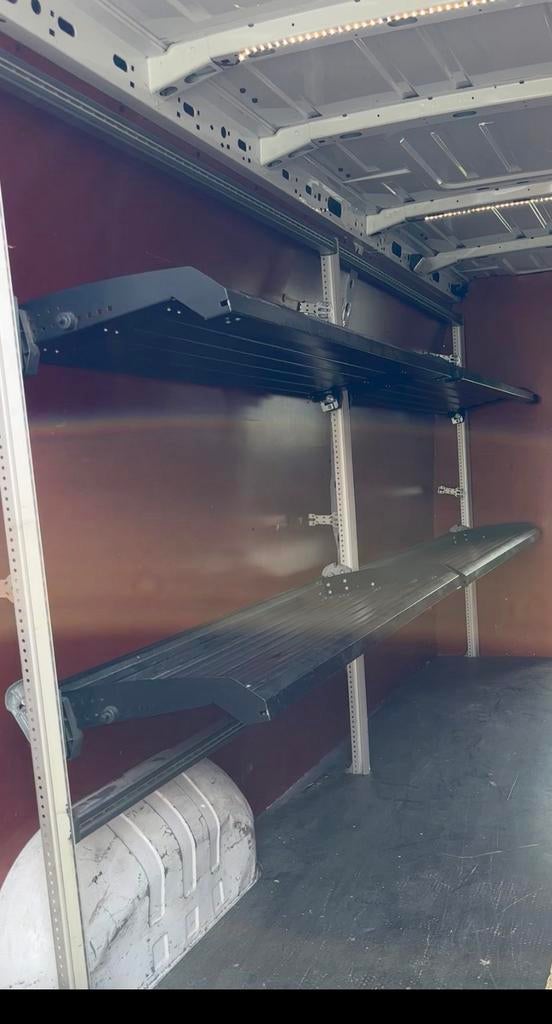 Rekken bestelbus, Ophalen, Gebruikt