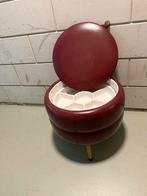 Naaidoos, voetenbankje, Huis en Inrichting, Ophalen, Zo goed als nieuw, Hout