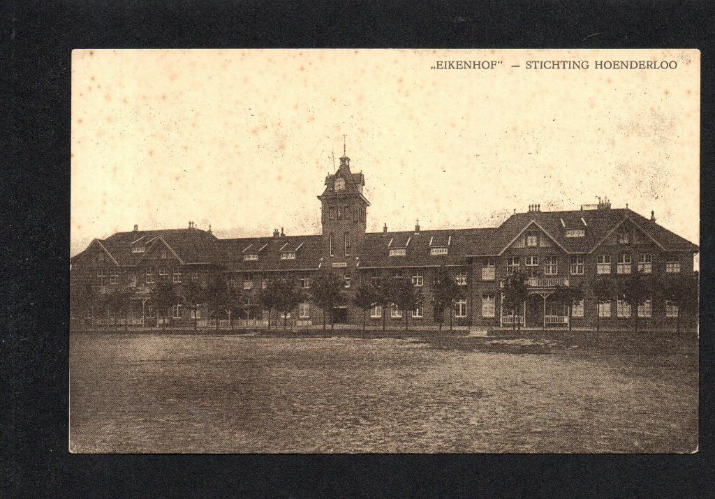 Stichting Hoenderloo, Gebouw Eikenhof., Verzenden, 1920 tot 1940, Ongelopen, Gelderland