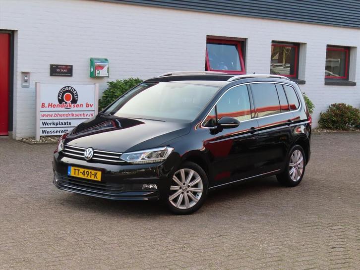 Volkswagen Touran 1.8 TSI 180pk BMT DSG Highline 7 Zitplaats, Auto's, Volkswagen, Bedrijf, Te koop, Touran, ABS, Achteruitrijcamera