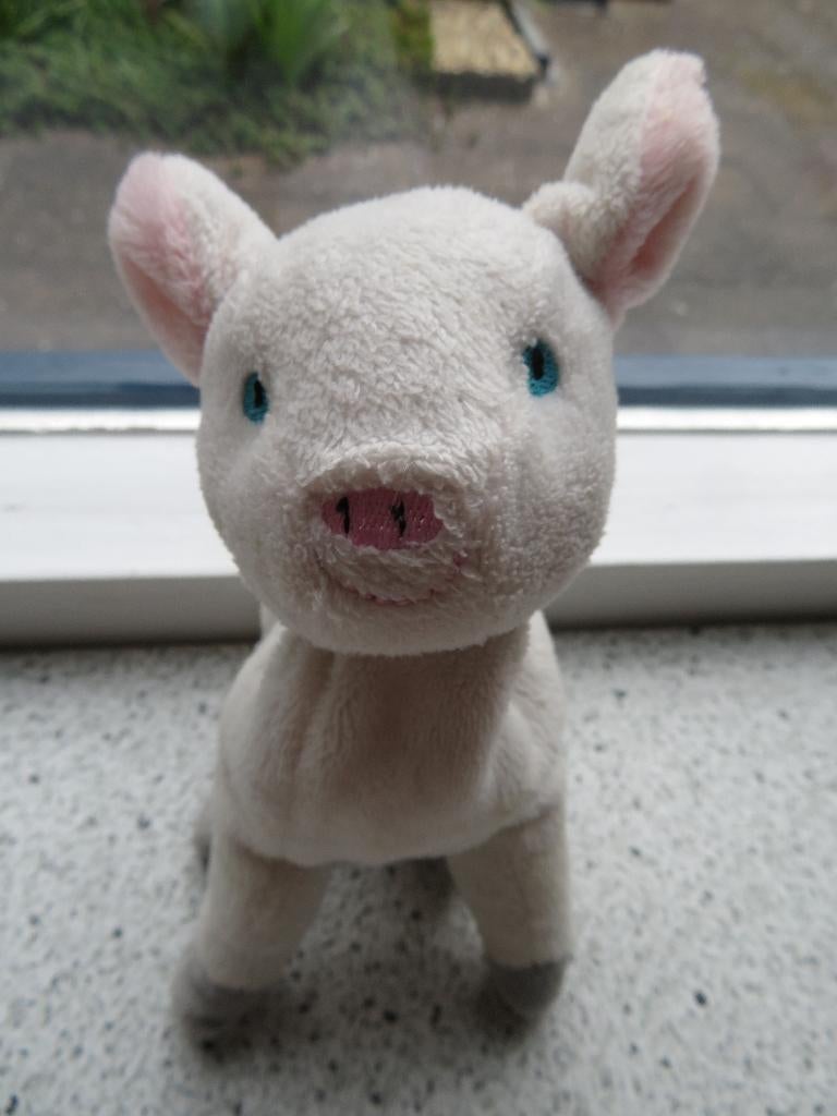 Geitje uit we hebben er een geitje bij knuffel, Kinderen en Baby's, Speelgoed | Knuffels en Pluche, Gebruikt, Overige typen, Wasbaar