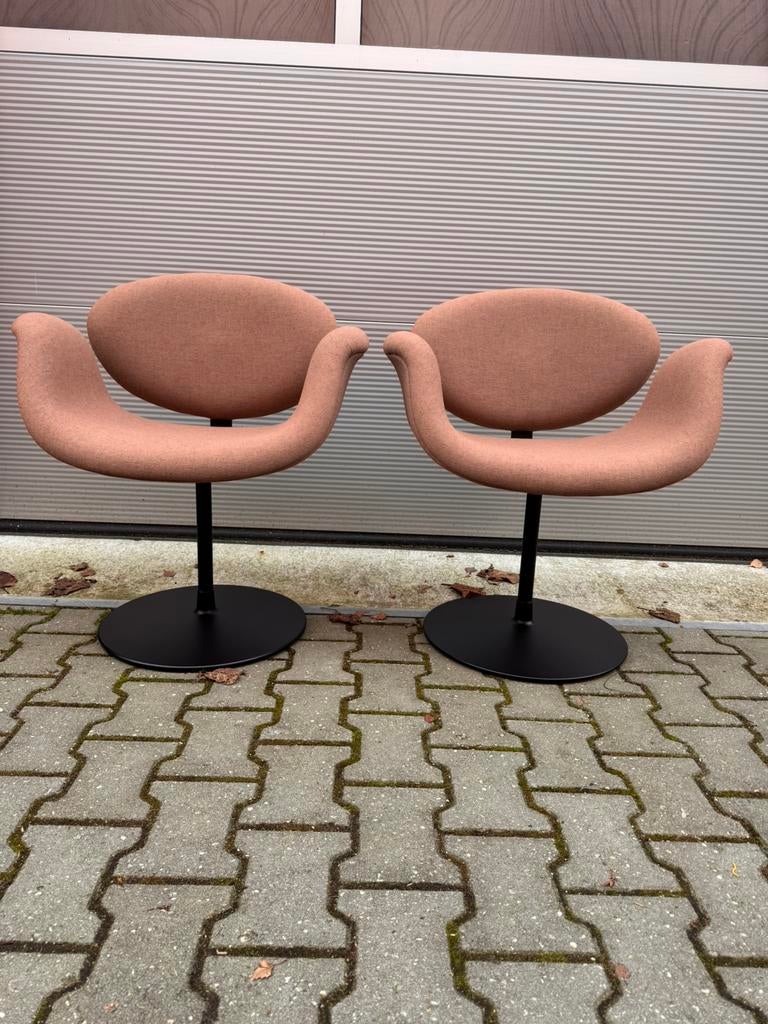 Artifort Little Tulip stoel F163 - Pierre Paulin, Ophalen, Luxe design, Twee, Bruin