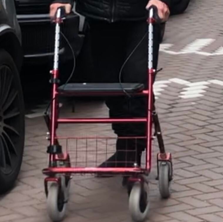 Rollator Amsterdam Centrum, Diversen, Ophalen of Verzenden, Opvouwbaar, Gebruikt