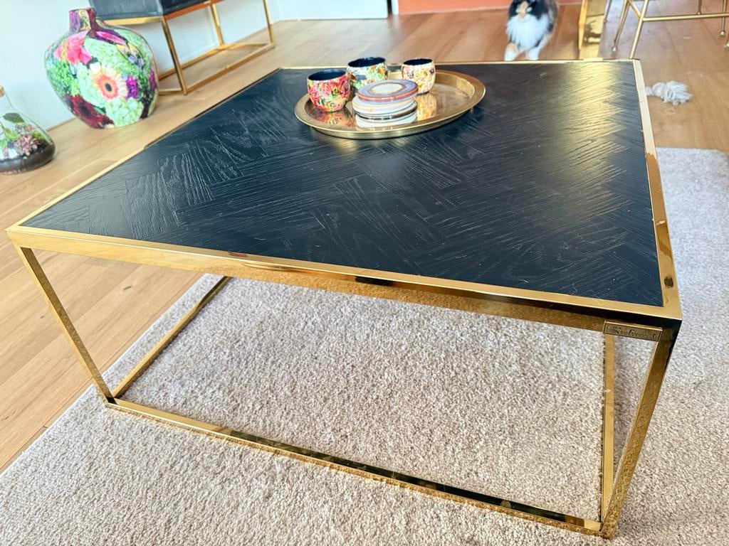 Richmond salontafel 90x90x40 cm, Huis en Inrichting, Tafels | Salontafels, Ophalen, Vierkant, 50 tot 100 cm, Zo goed als nieuw