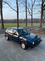 Belastingvrij Mooie VW GOLF 2 - MK2 -1985-1.3 benz.€ 4.250,-, Auto's, Oldtimers, Voorwielaandrijving, Stof, Zwart, Blauw