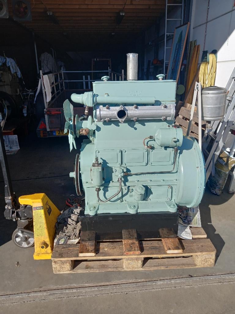 3 cilinder Andoria motor, Doe-het-zelf en Verbouw, Motoren, Ophalen, Gebruikt, Dieselmotor, Minder dan 1400 rpm