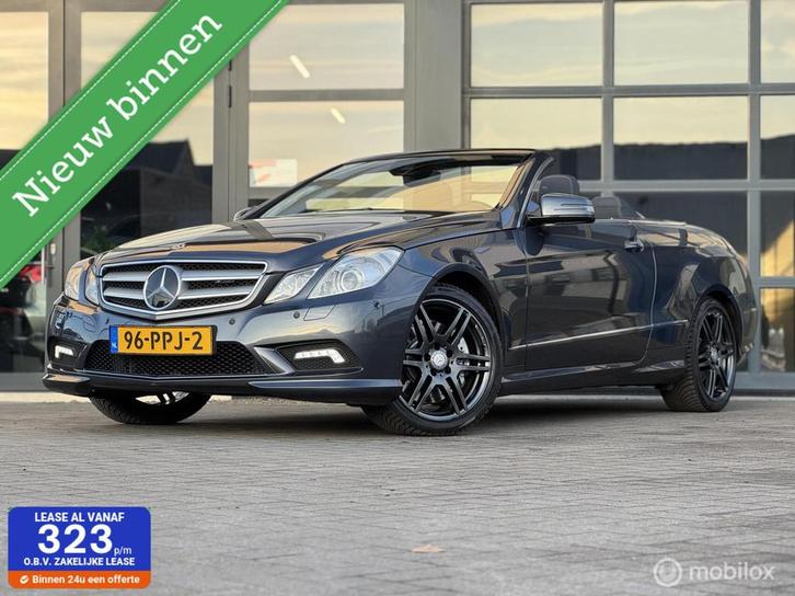 Mercedes E-klasse Cabrio 500 Avantgarde AMG / H&K / VOL, Auto's, Mercedes-Benz, Bedrijf, Te koop, E-Klasse, ABS, Achteruitrijcamera