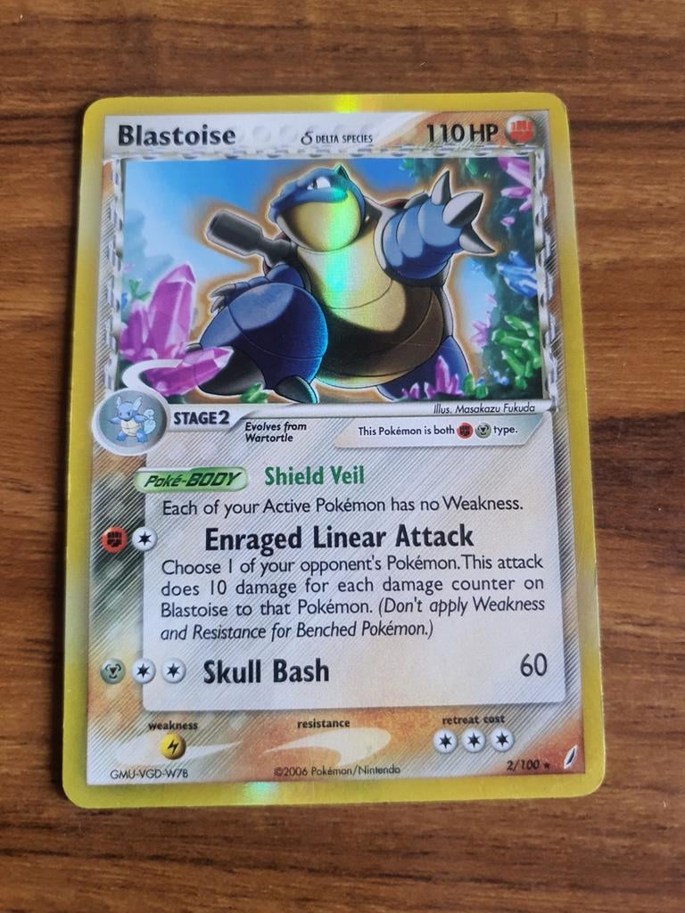 Blastoise 2 stuks, Ophalen of Verzenden, Zo goed als nieuw