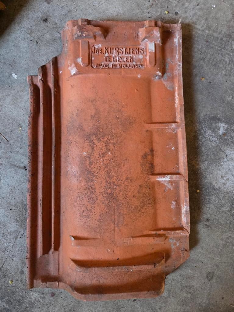 Jos Kurstjens dakpannen 140 stuks, Ophalen, Gebruikt, Steen of Klei, 15 m² of meer