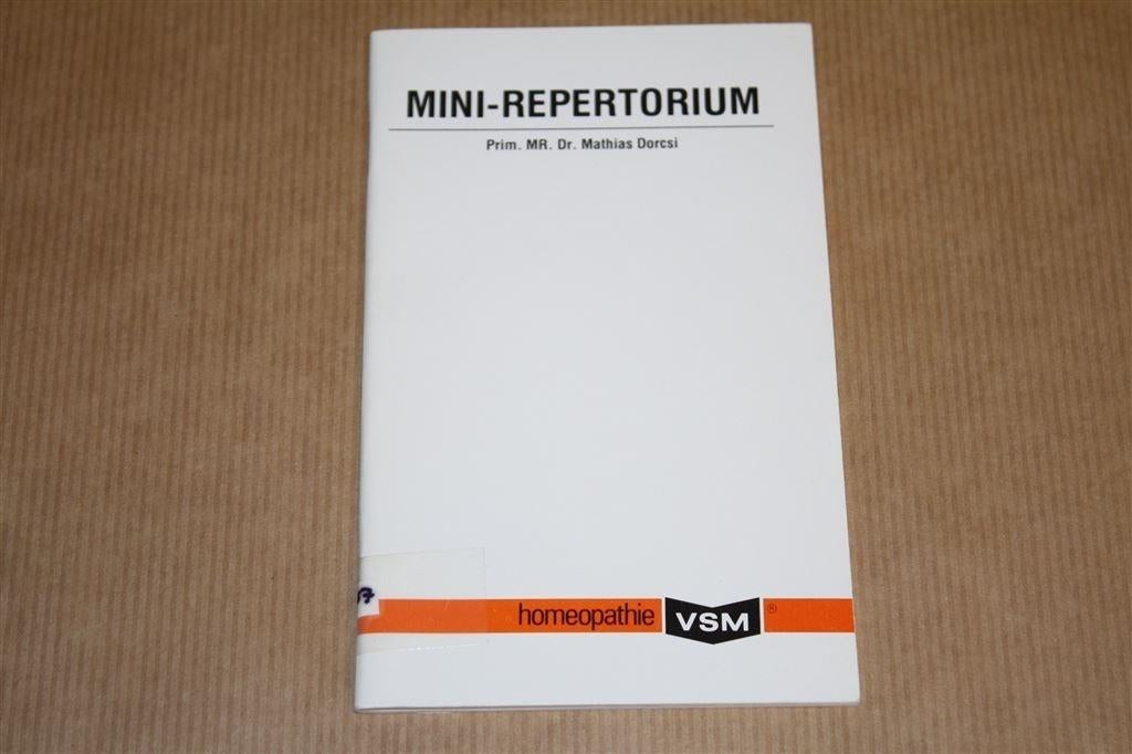 Mini-repertorium. VSM Geneesmiddelen., Ophalen of Verzenden, Zo goed als nieuw