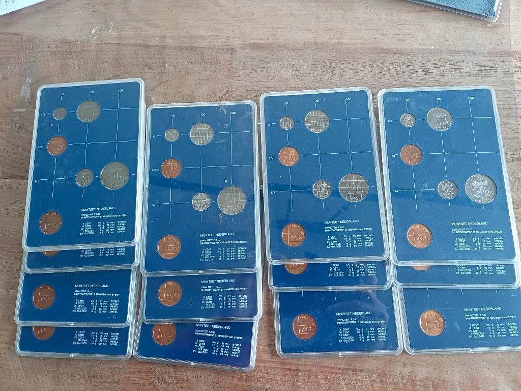 muntset FDC  nederland, Ophalen of Verzenden, Koningin Beatrix, Overige waardes, Setje