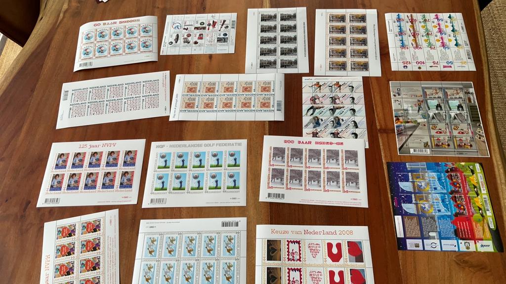 Persoonlijke postzegel velletjes 0.44 cent, Verzenden