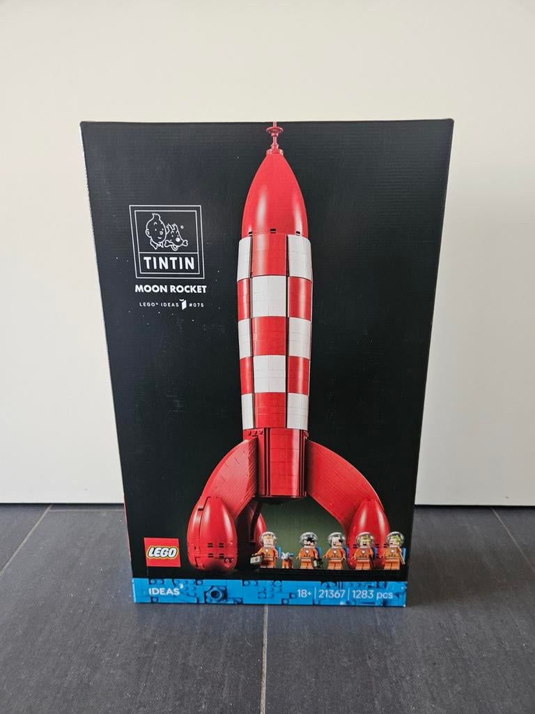 21367 Lego Ideas Tintin Maanraket. Nieuw, sealed, MISB, Lego, Nieuw, Ophalen of Verzenden, Ideas