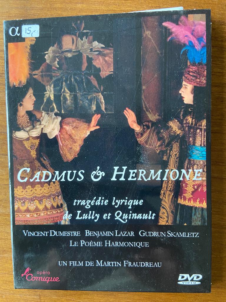 Cadmus & Hermione Opera DVD, Alle leeftijden, Ophalen of Verzenden, Gebruikt, Muziek en Concerten