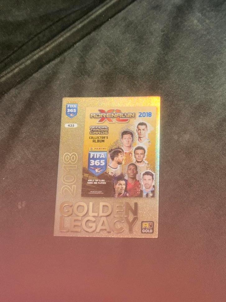 FIFA 365 Adrenalyn XL 2018 Golden Legacy Voetbalkaart, Verzamelen, Sportartikelen en Voetbal, Zo goed als nieuw, Spelerskaart