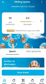 AH Efteling spaarkaarten, Albert Heijn, Ophalen