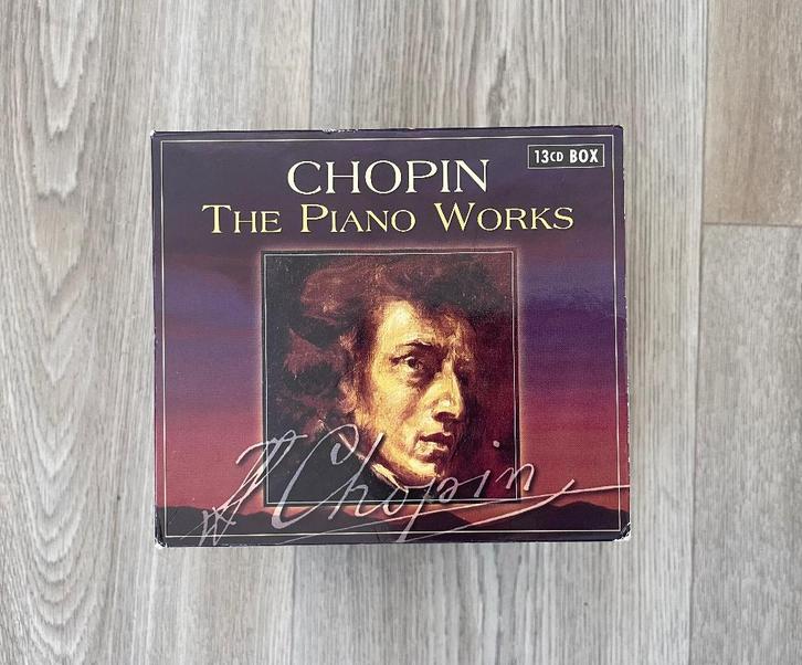 CD-box Chopin piano muziek klassiek, Cd's en Dvd's, Cd's | Klassiek, Zo goed als nieuw, Overige typen, Classicisme, Boxset, Verzenden