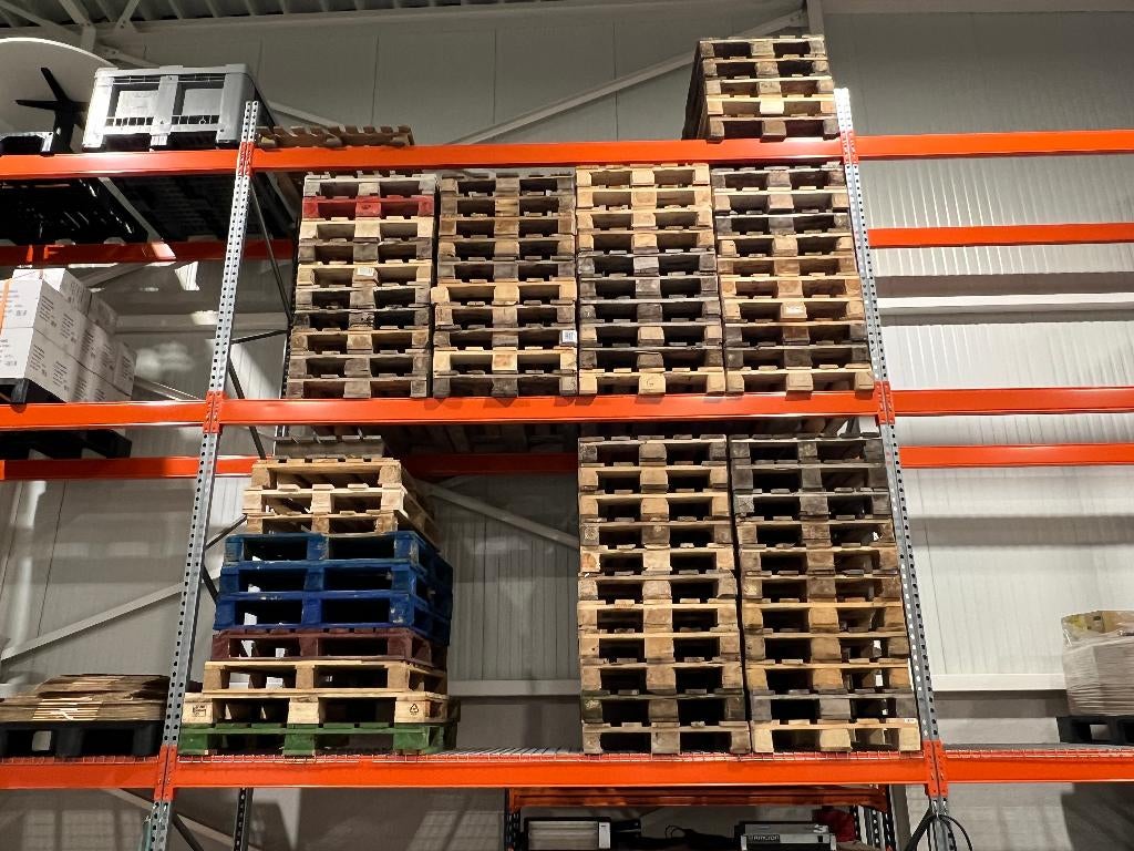 67x EUR-pallets, Ophalen, Gebruikt, Minder dan 25 mm, Pallet