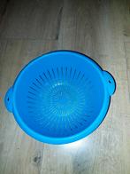 Blauwe kunststof vergiet, Kunststof, Ophalen of Verzenden, Zo goed als nieuw, Overige merken