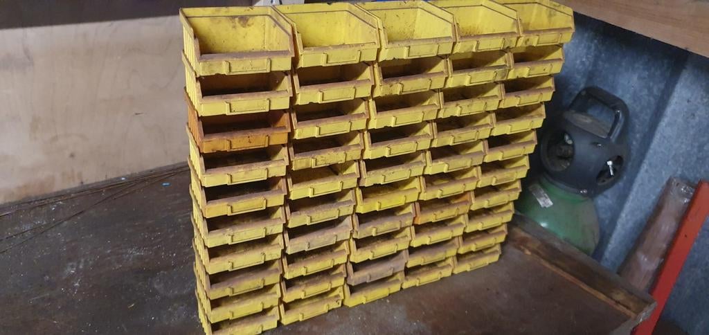 Magazijn bakjes 50, stuks., Ophalen