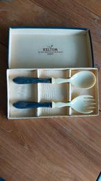 Slabestek antiek verzilverd in originele cassette, Ophalen