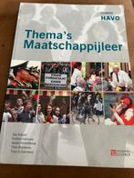 Thema's Maatschappijleer HAVO Lesboek, Ophalen of Verzenden, Nieuw, HAVO, Maatschappijleer